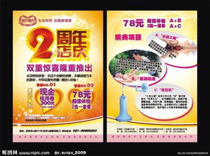 开启美丽新篇章 美容传单设计指南